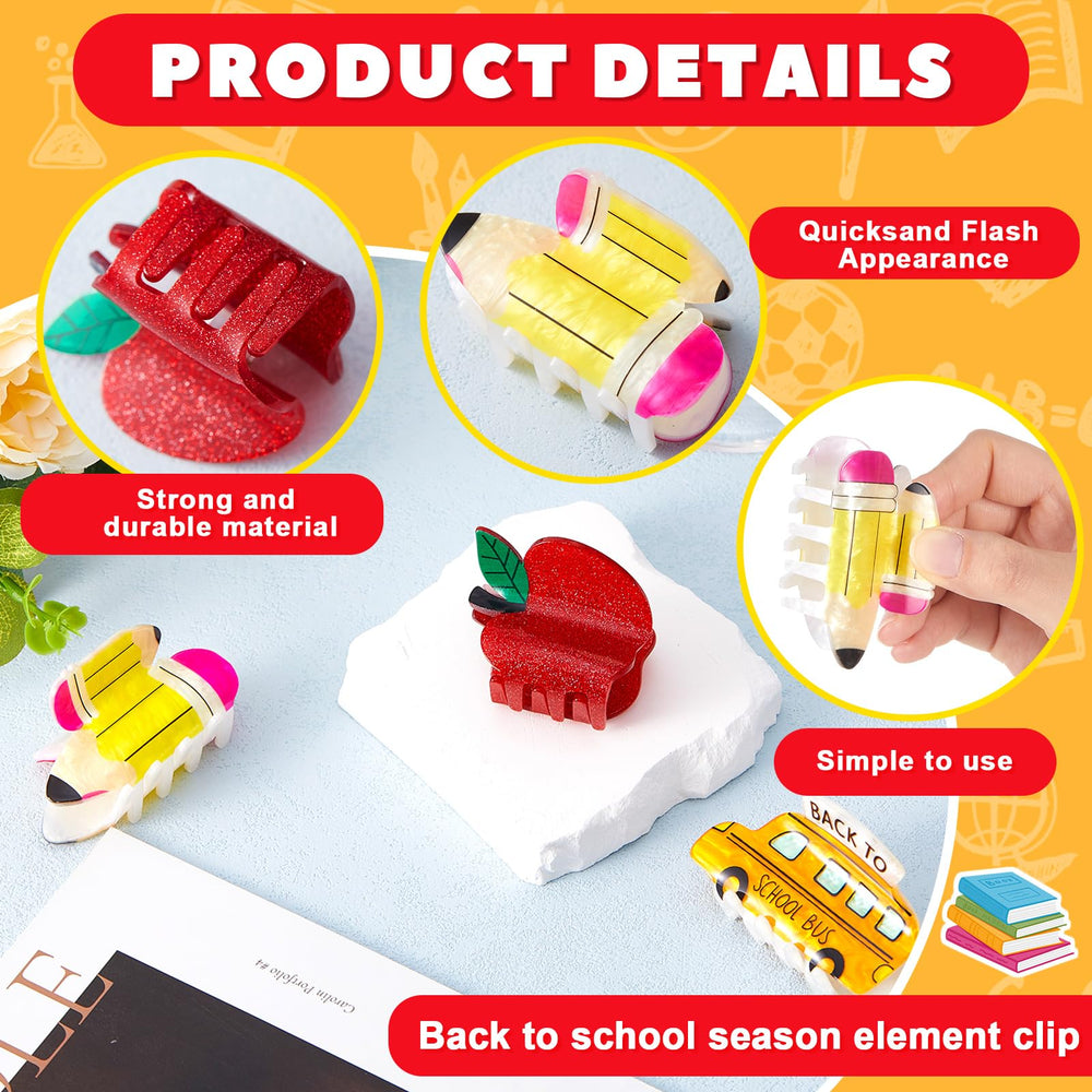Yuxung pencil clip holding thick ponytail demonstrating strong grip and comfortable wear