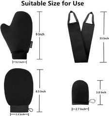YVOIER mitt applying mousse evenly for smooth blended finish