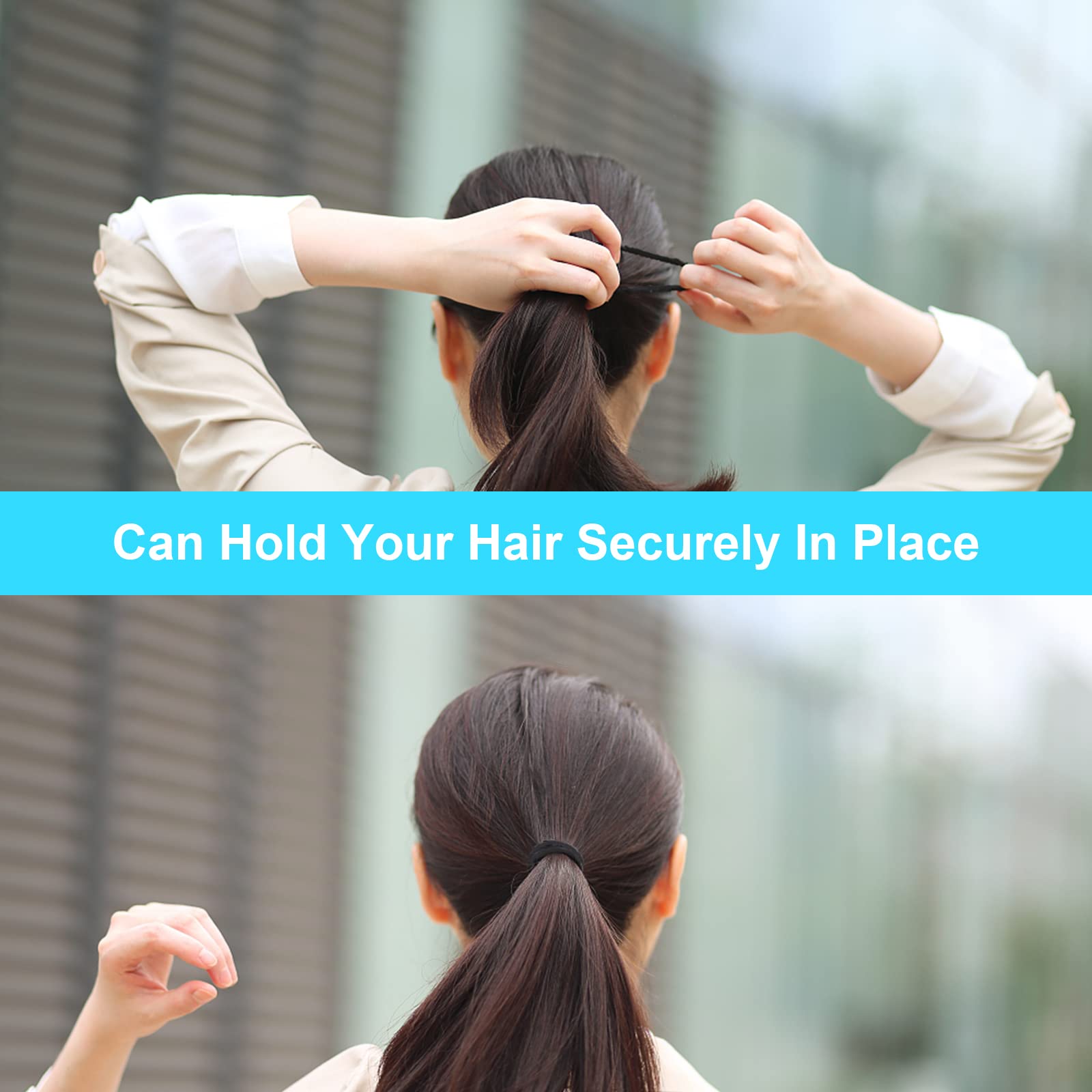 YXYL hair tie keeping hair secure during workout for reliable performance
