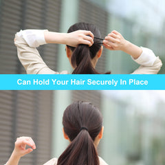 YXYL hair tie keeping hair secure during workout for reliable performance