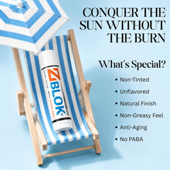 Z Blok in active beach setting illustrating water resistant performance