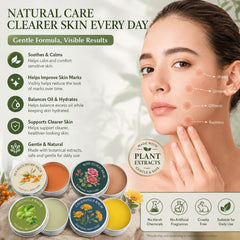 ZALPNUP open tin showing creamy balm texture for smoothness