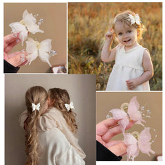 Zanwell clips styled at a birthday party adding photogenic charm to outfits
