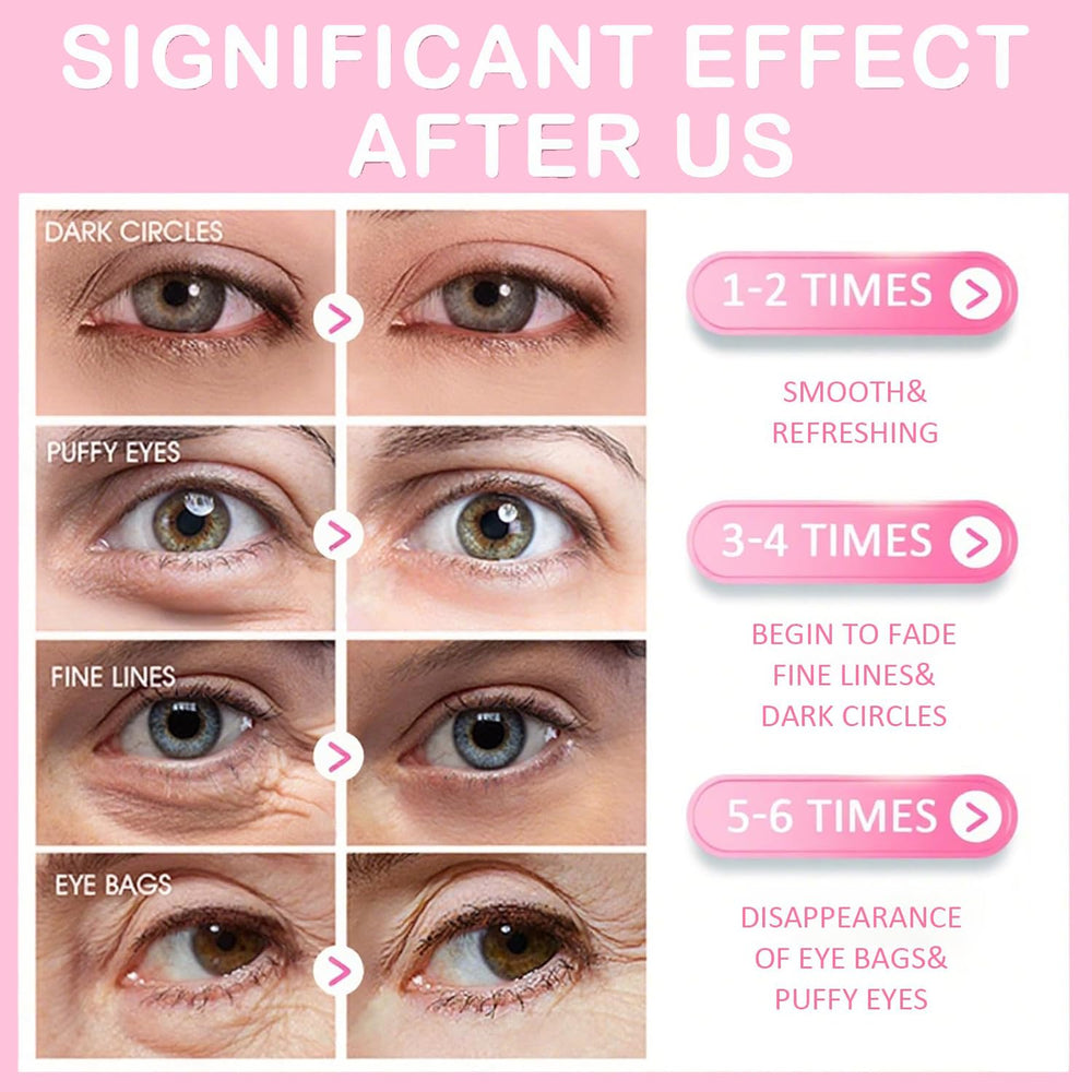 ZARICS patches applied under eye and on lips demonstrating quick refresh