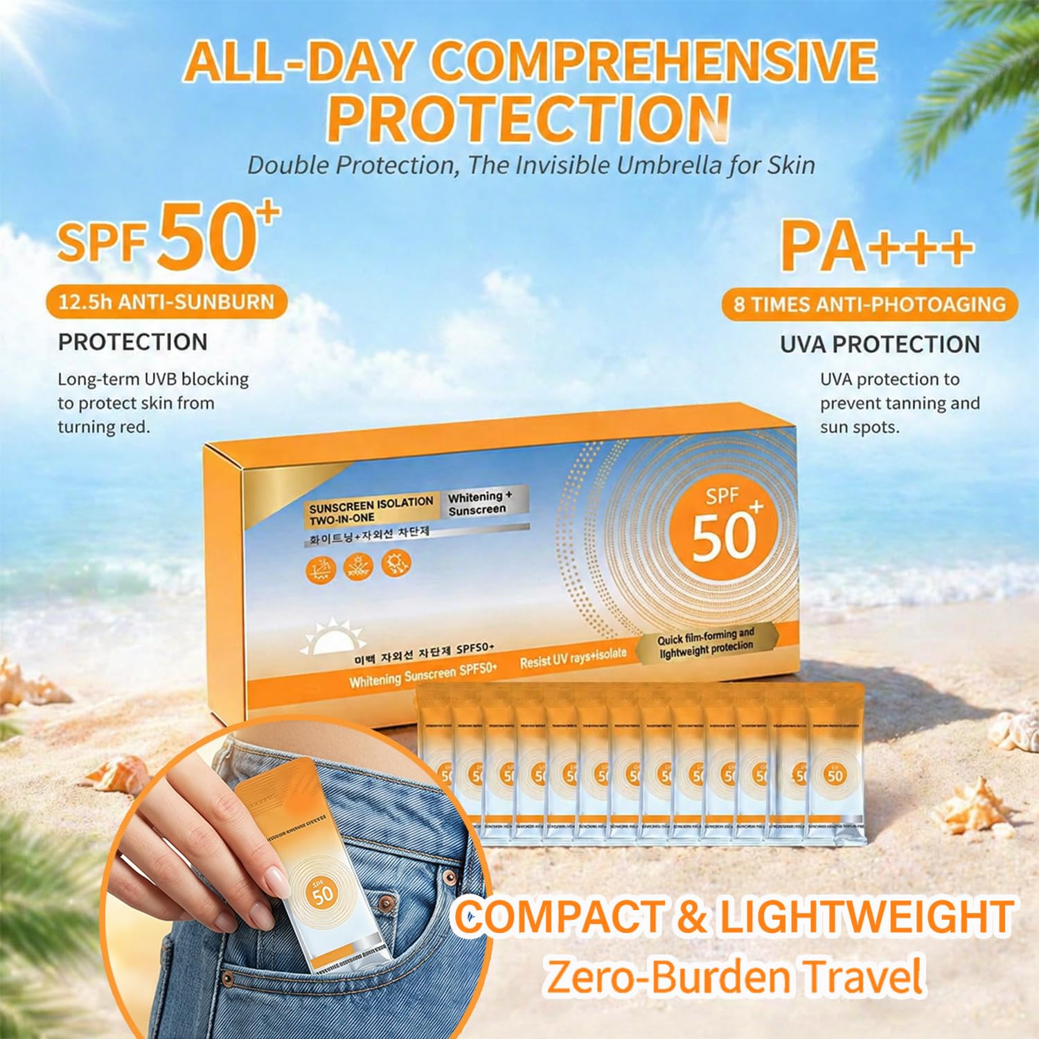 ZARICS sunscreen spread on skin showing smooth primer-like finish and hydration