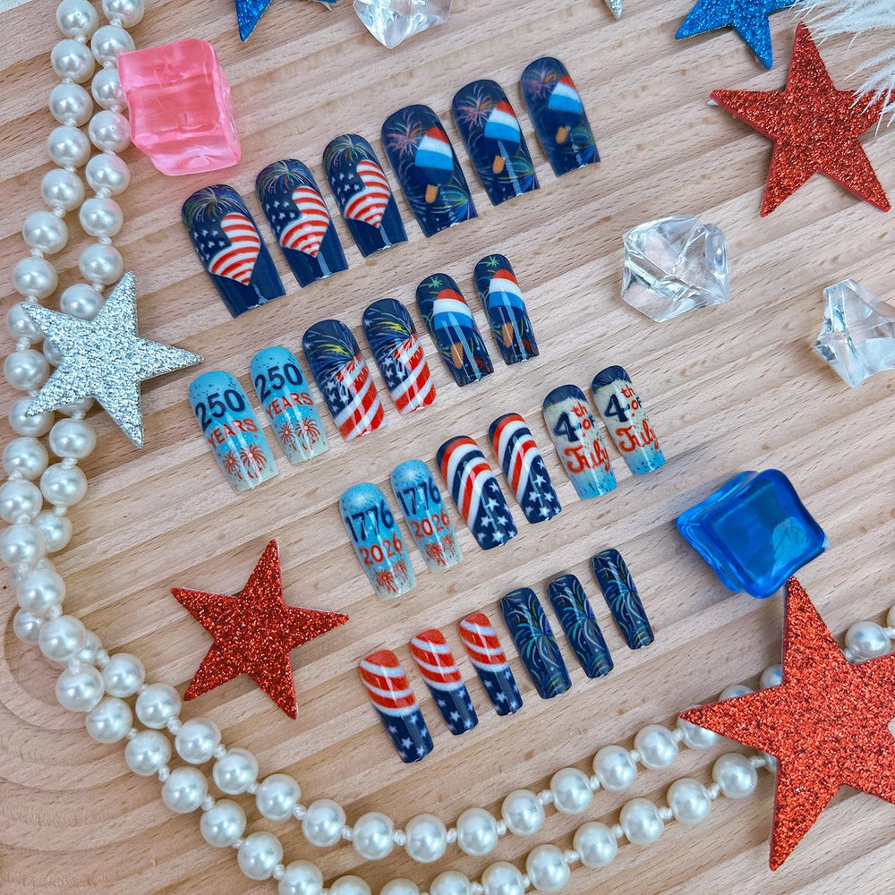 ZASKHLD close-up of American flag design offering bold, detailed accents