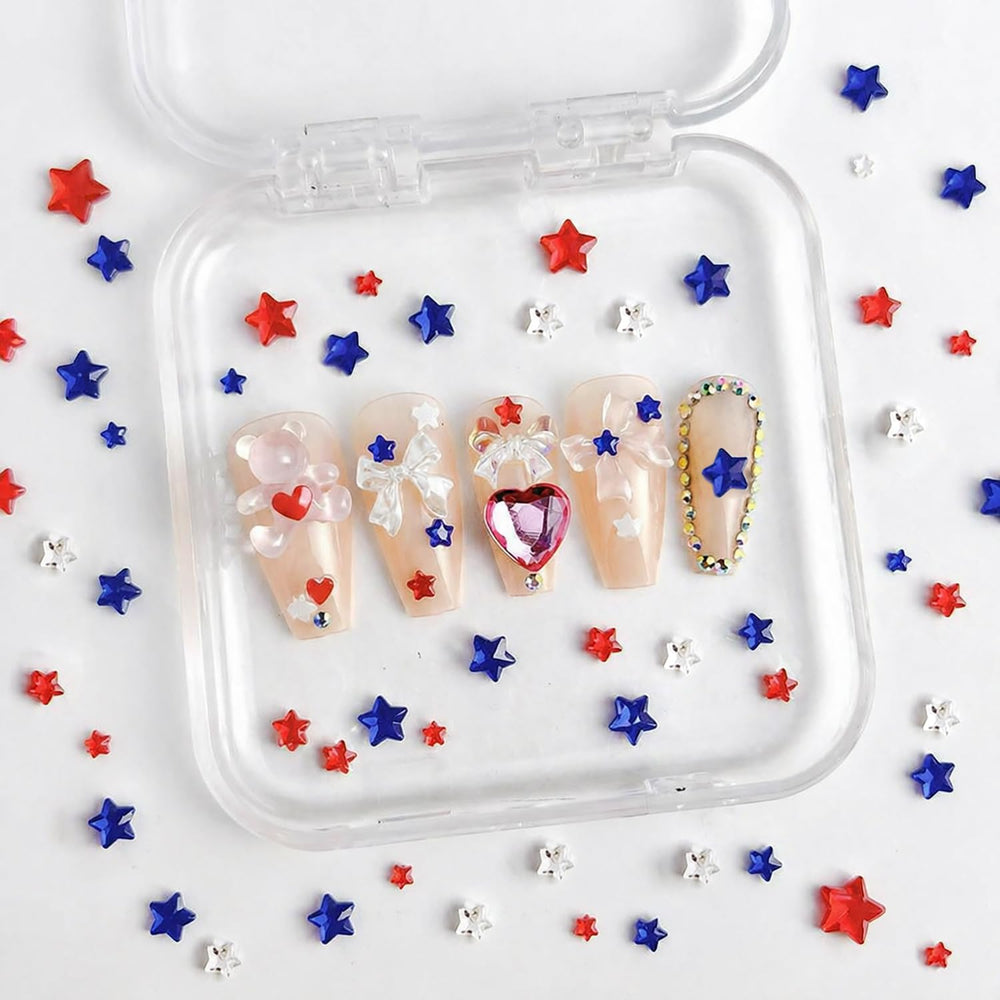ZASKHLD stars decorating phone case showing versatile craft use and shine