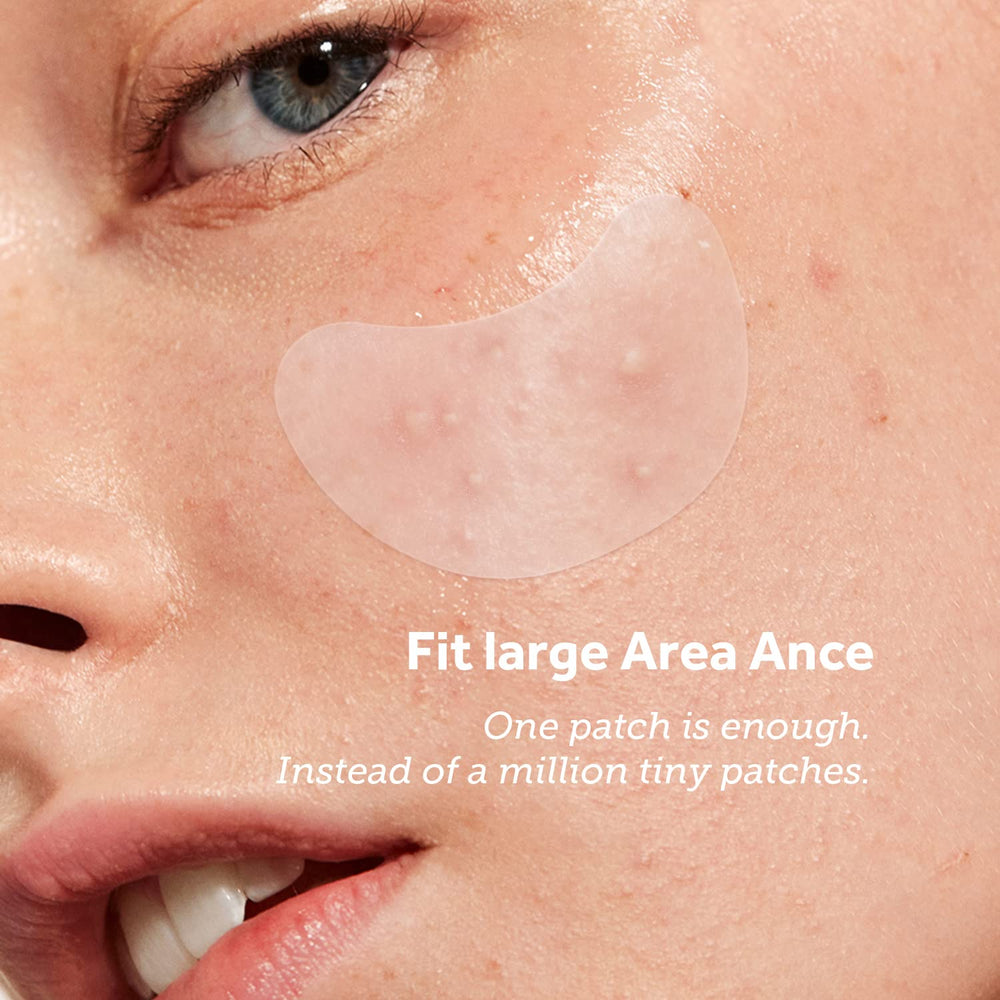 ZATKTK patch blended under makeup showing subtle coverage benefit
