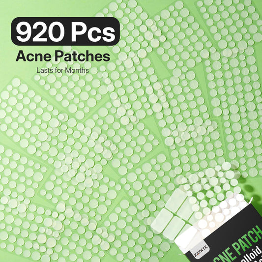 ZATKTK close-up of hydrocolloid patch texture highlighting absorbency