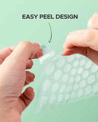 ZATKTK peeled patch detail highlighting easy-peel design benefit