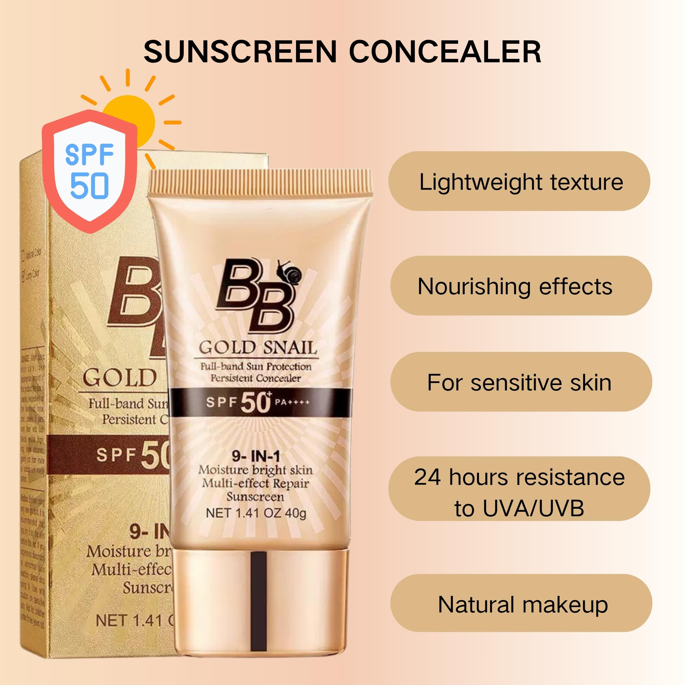 ZBMCYHCXH BB Cream swatch showing silky texture and blendability benefit