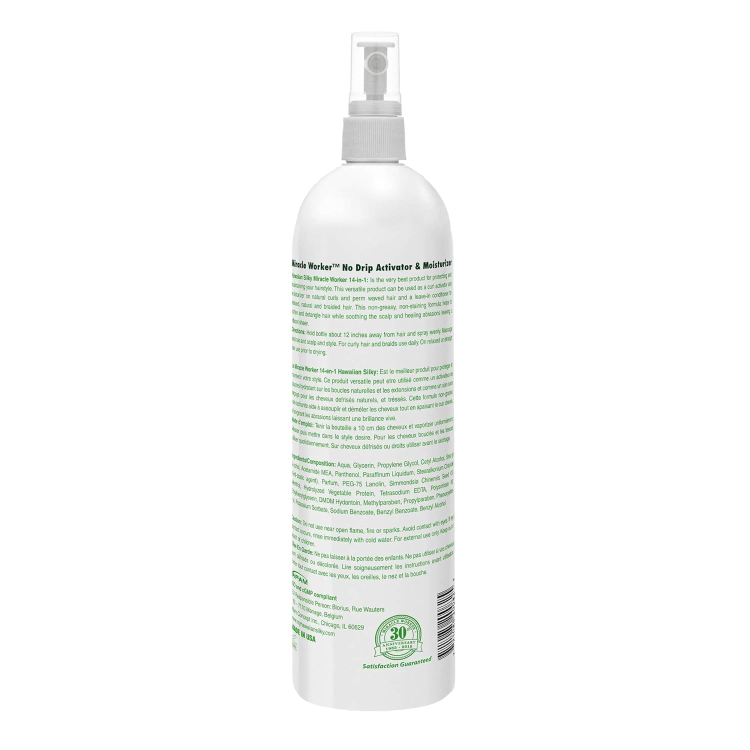 ZCIZIU 8 oz bottle held in hand for scale and professional retail size visibility