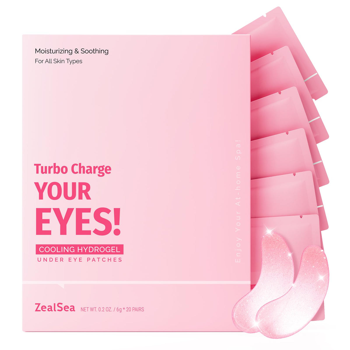 ZealSea front packaging showing 20 pairs and travel-ready benefits