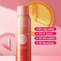 zeesea being applied on model to show lasting makeup and natural finish benefit