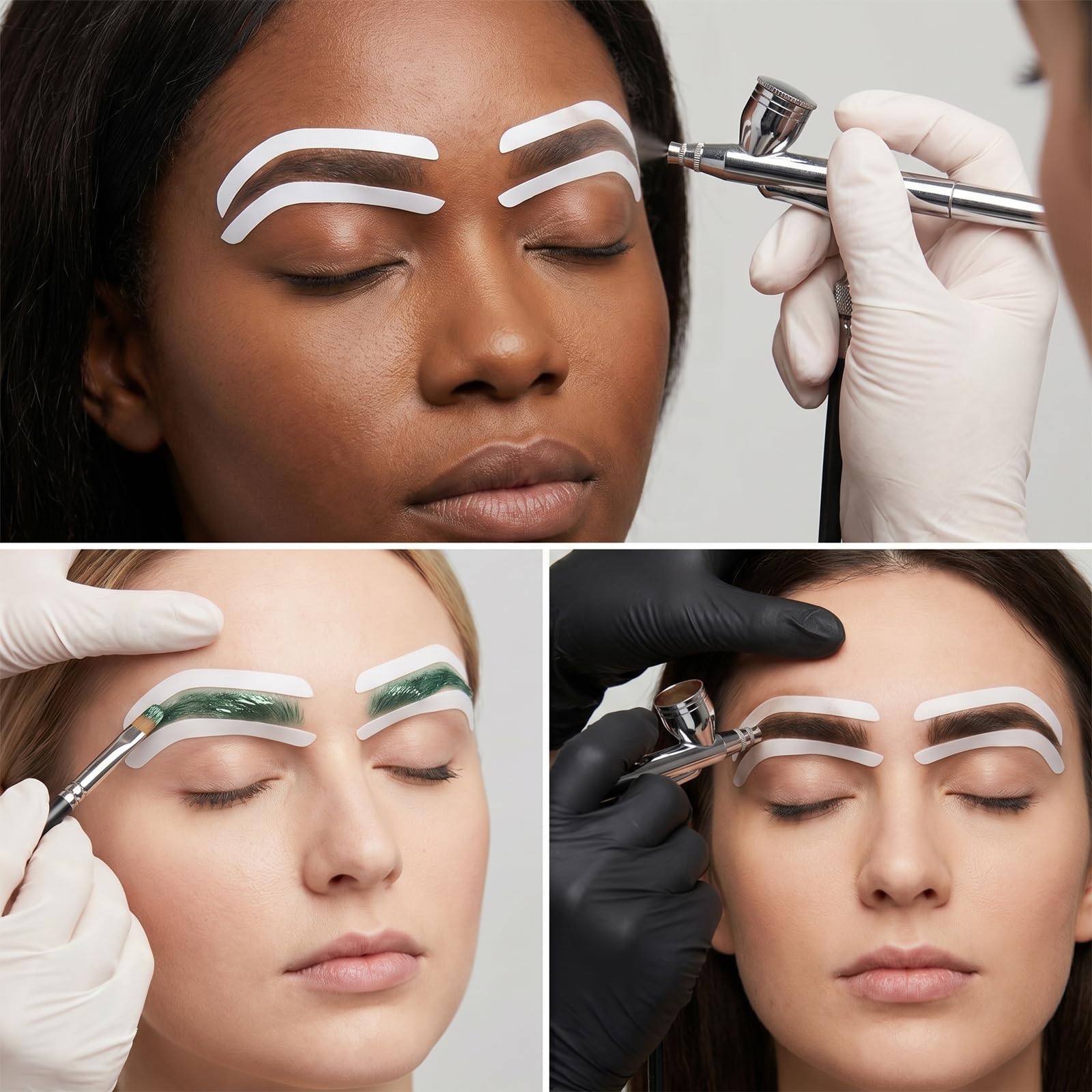 Zelphvt stencils among salon supplies emphasizing professional use