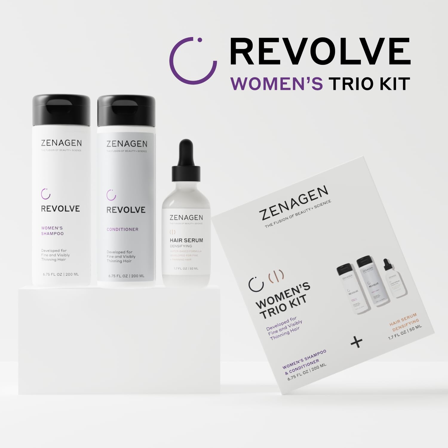 Zenagen Revolve conditioner texture detail delivering smoothing benefit