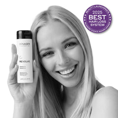 Zenagen Revolve densifying serum dropper for targeted scalp benefit