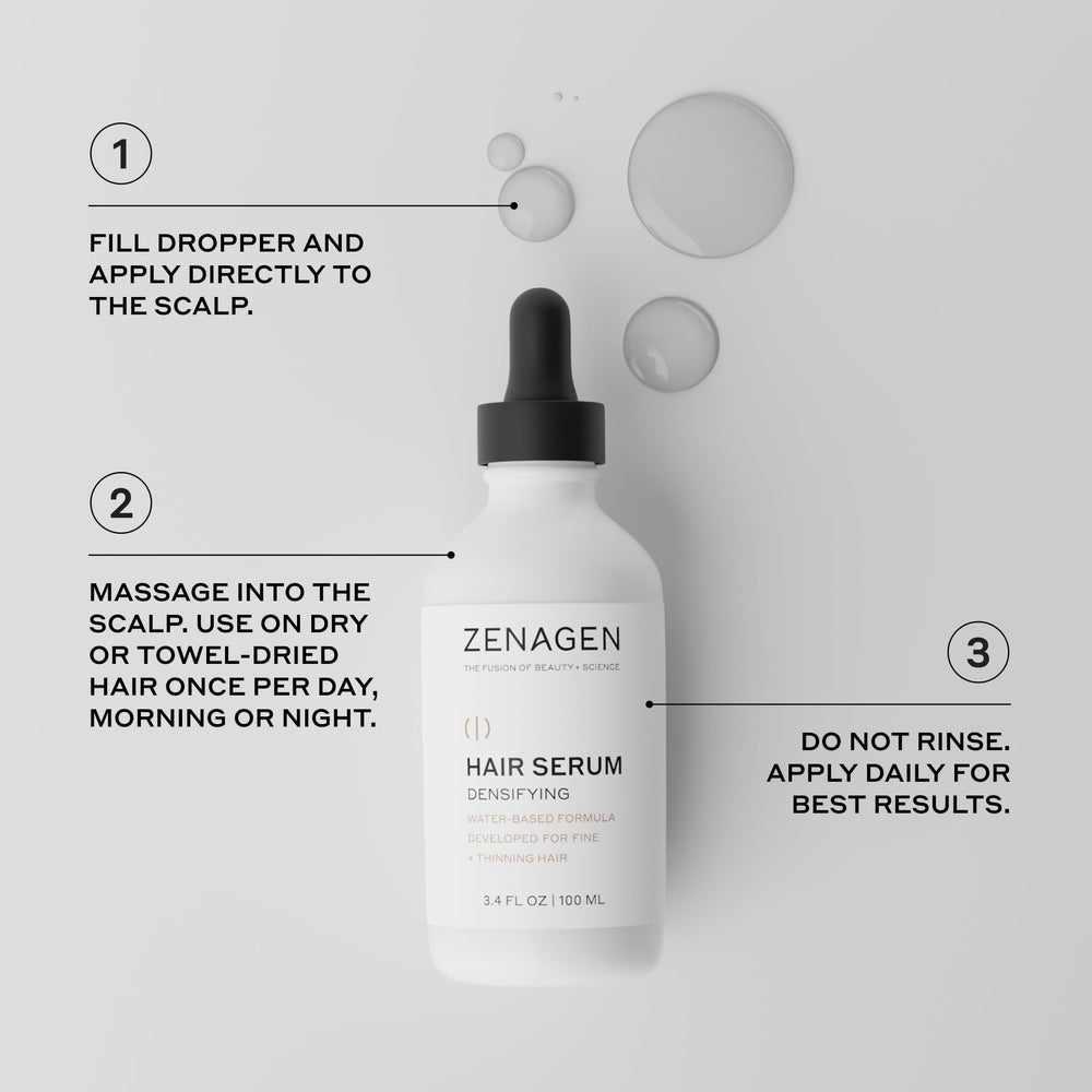Zenagen Revolve lifestyle on bathroom shelf for daily routine benefit