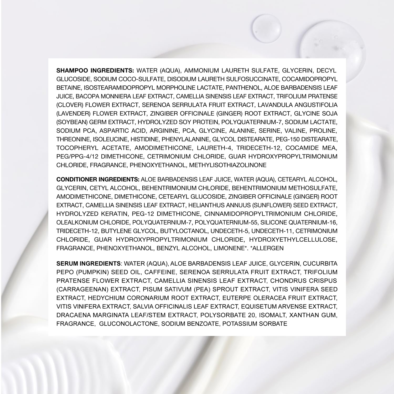 Zenagen Revolve shampoo pump close-up for gentle cleansing benefit