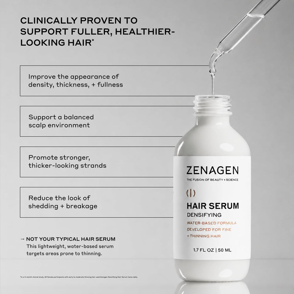 Zenagen pump detail highlighting easy control and no-waste dispensing