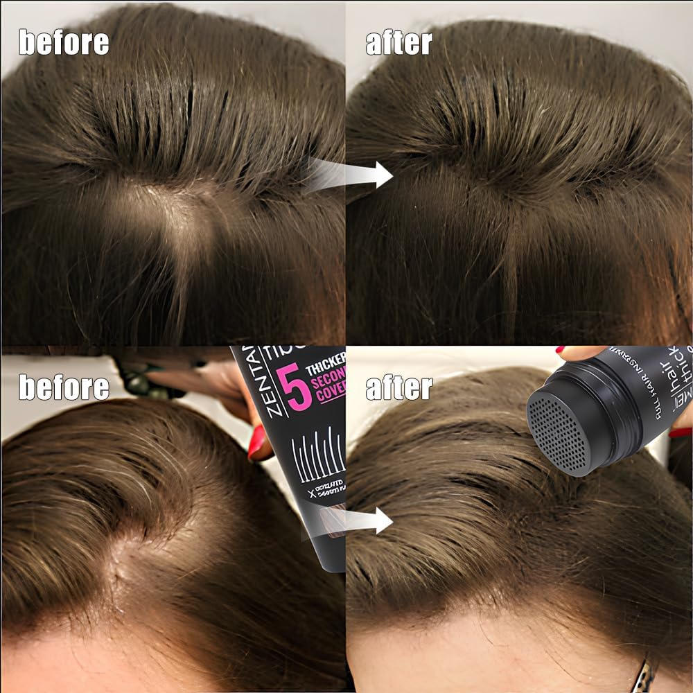 ZENTANMEI woman with styled hair showing fuller look and boosted confidence