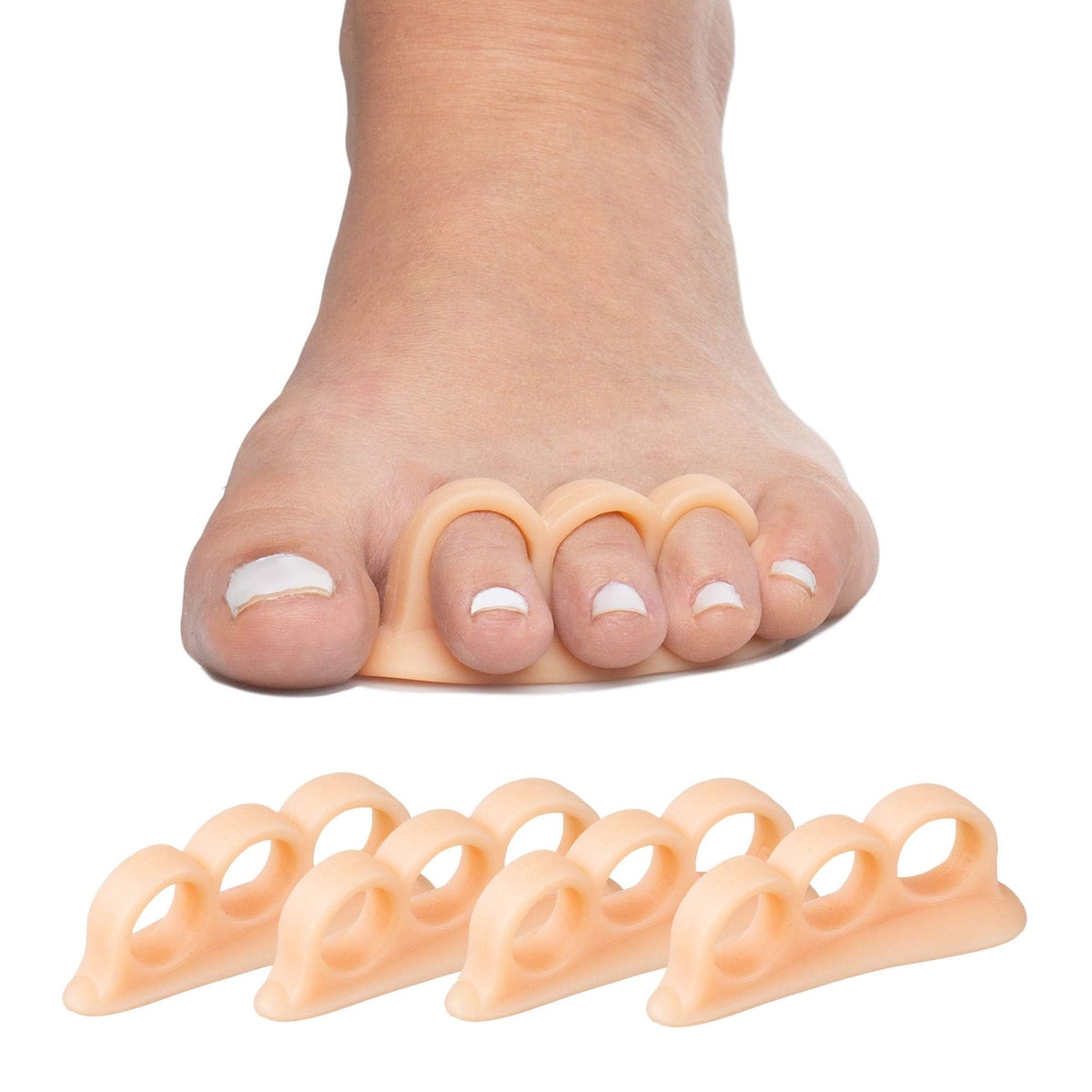 ZenToes front packaging showing product and quantity for clear purchase info