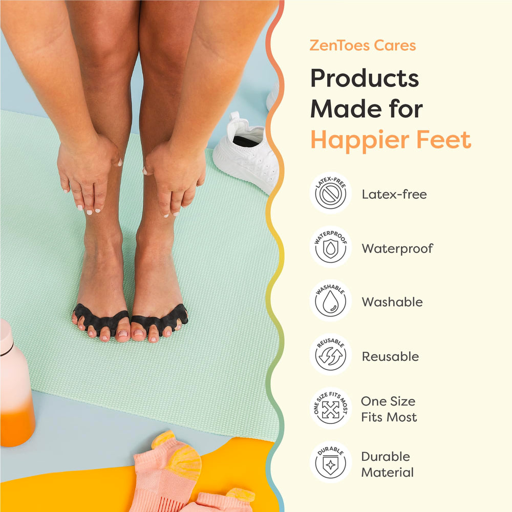ZenToes in lifestyle setting after exercise promoting recovery