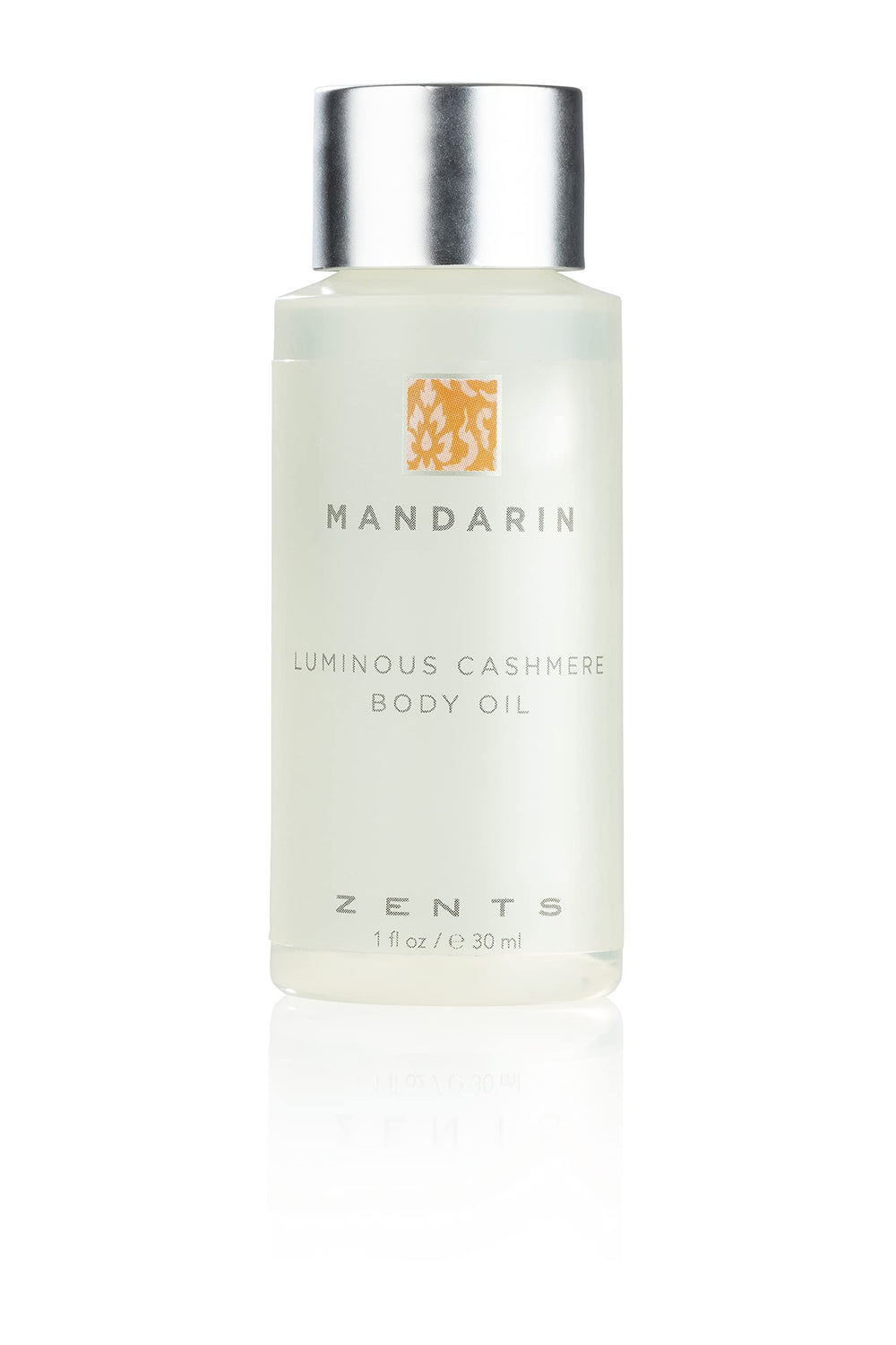 Zents Luminous Cashmere front packaging showing travel bottle and branding for convenience