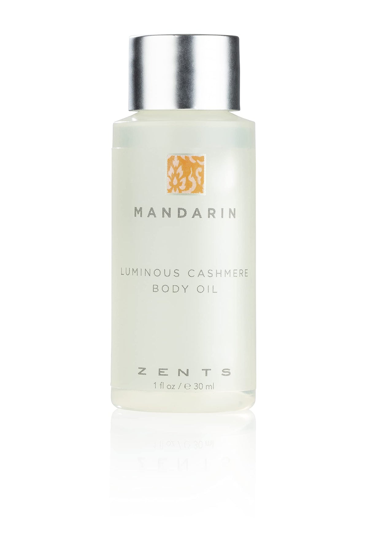 Zents Luminous Cashmere front packaging showing travel bottle and branding for convenience