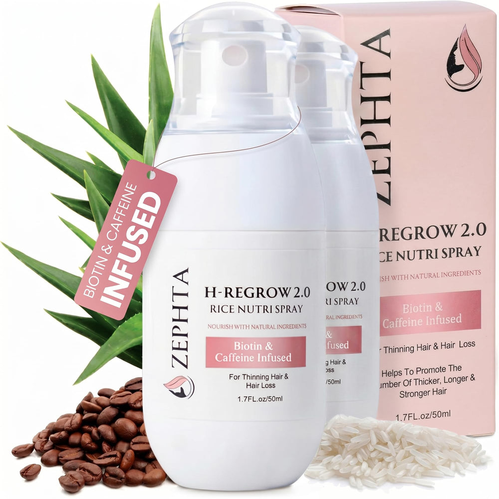 Zephta front label bottle showing product name and compact packaging benefit