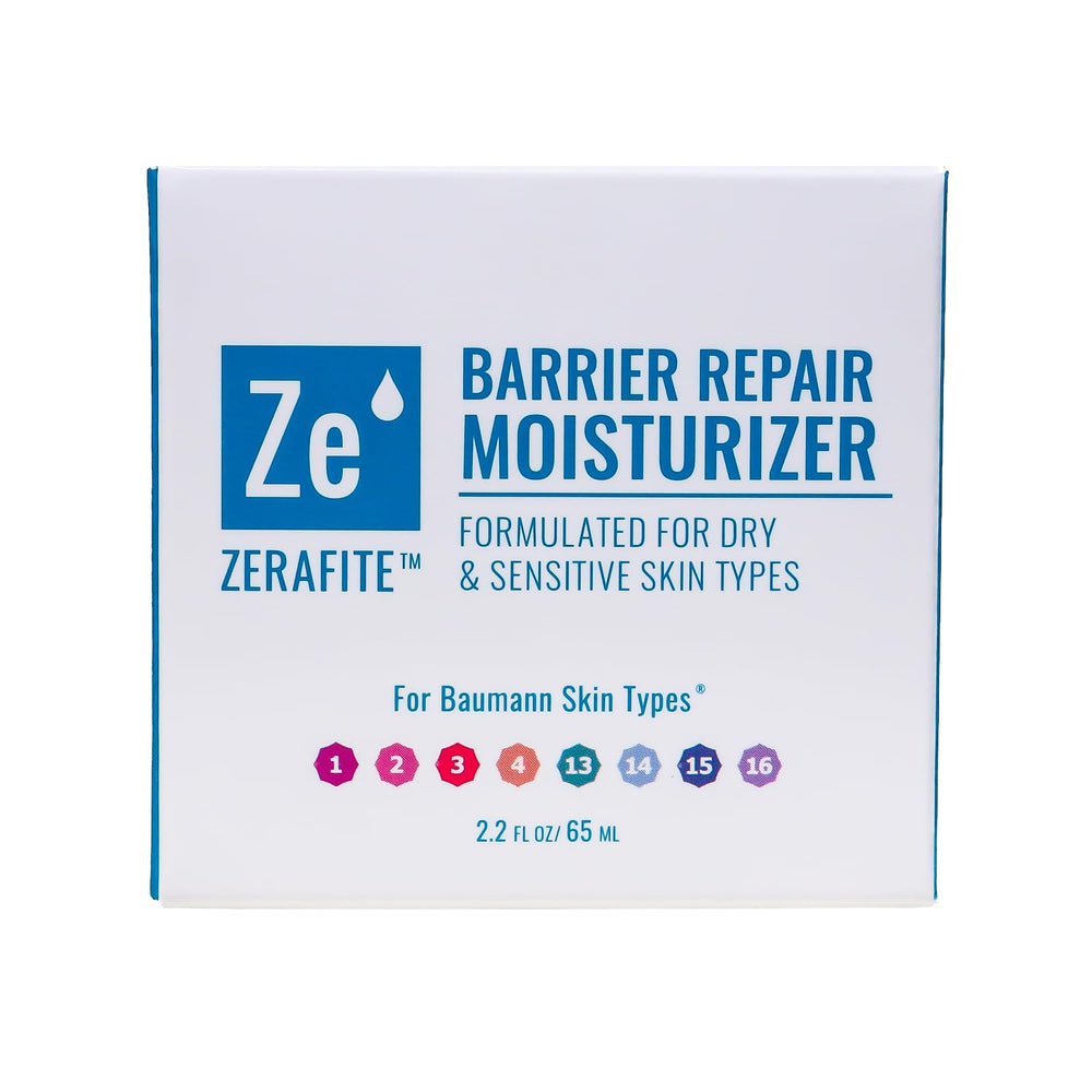 ZERAFITE cream application on hand illustrating non-greasy finish and absorbency