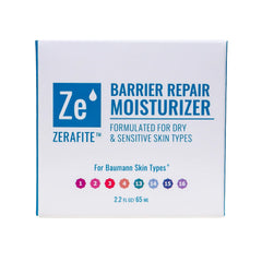 ZERAFITE cream application on hand illustrating non-greasy finish and absorbency