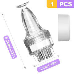 ZeriLion close-up of rollerball head delivering even distribution benefit