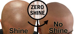 Zero Shine on bathroom vanity near grooming tools - convenient daily use
