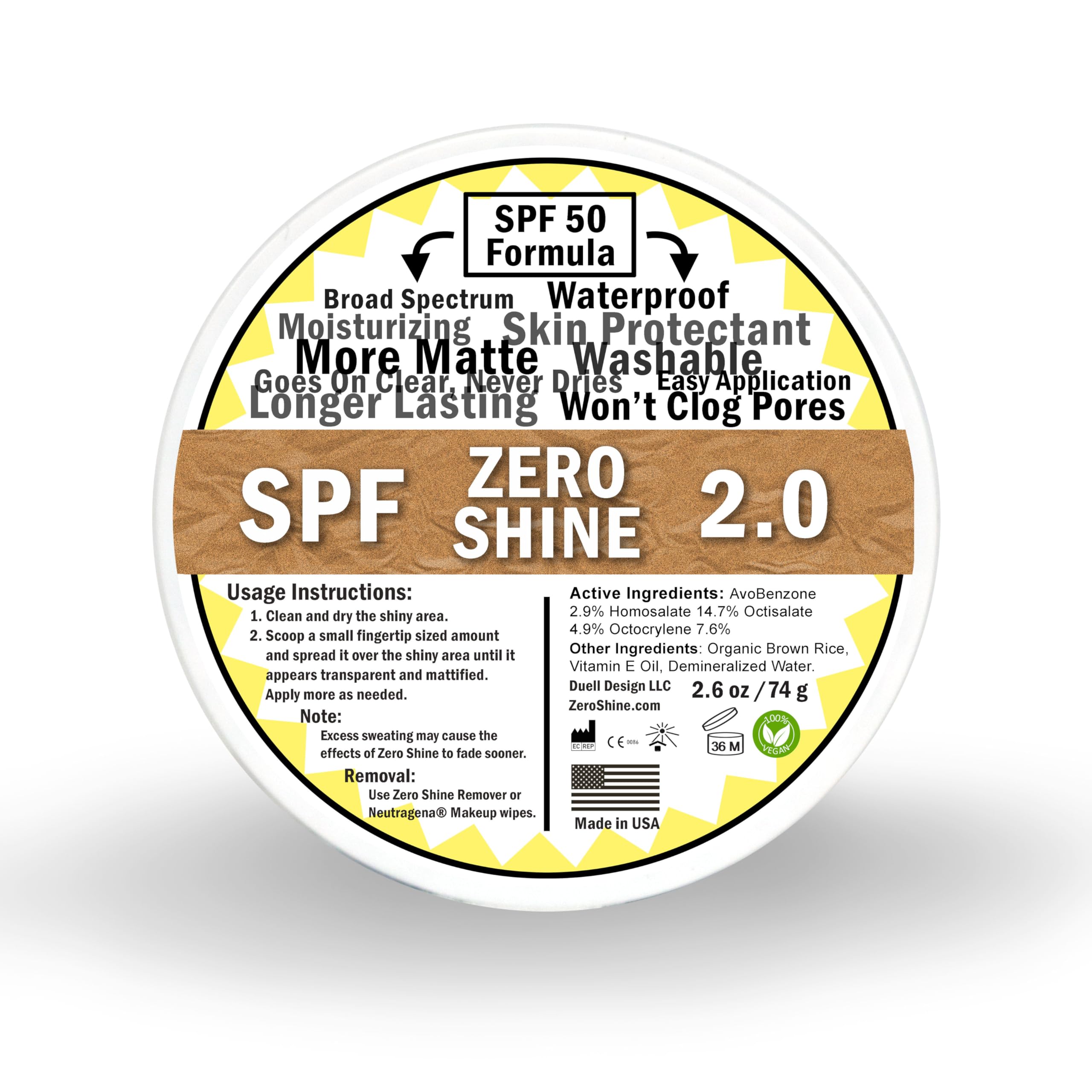 Zero Shine small jar front label showing brand and compact size - protects finish