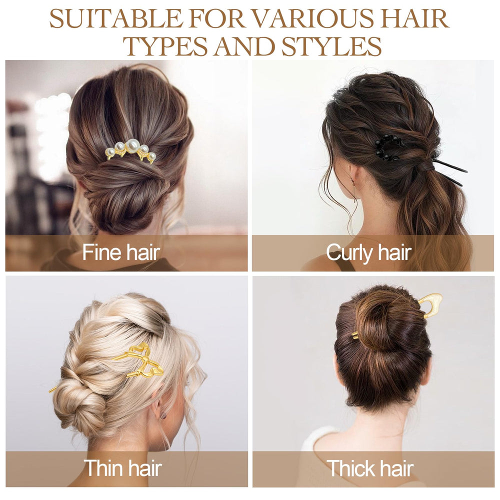 Zesucal set laid out showing five distinct styles for versatile styling options