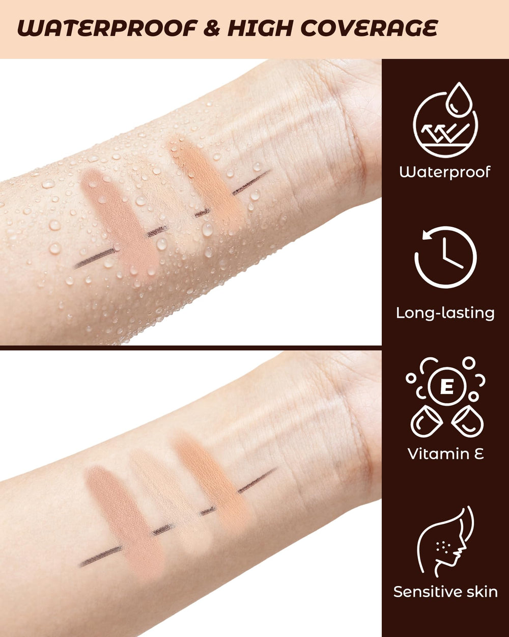 ZEVNI kit flatlay in travel bag showing portability and on-the-go touch-up convenience