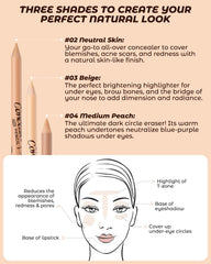 ZEVNI pencil tip detail showing creamy formula for precise, no-tug application