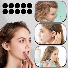 ZGQHZR clip holding a bun in hair illustrating reliable styling support