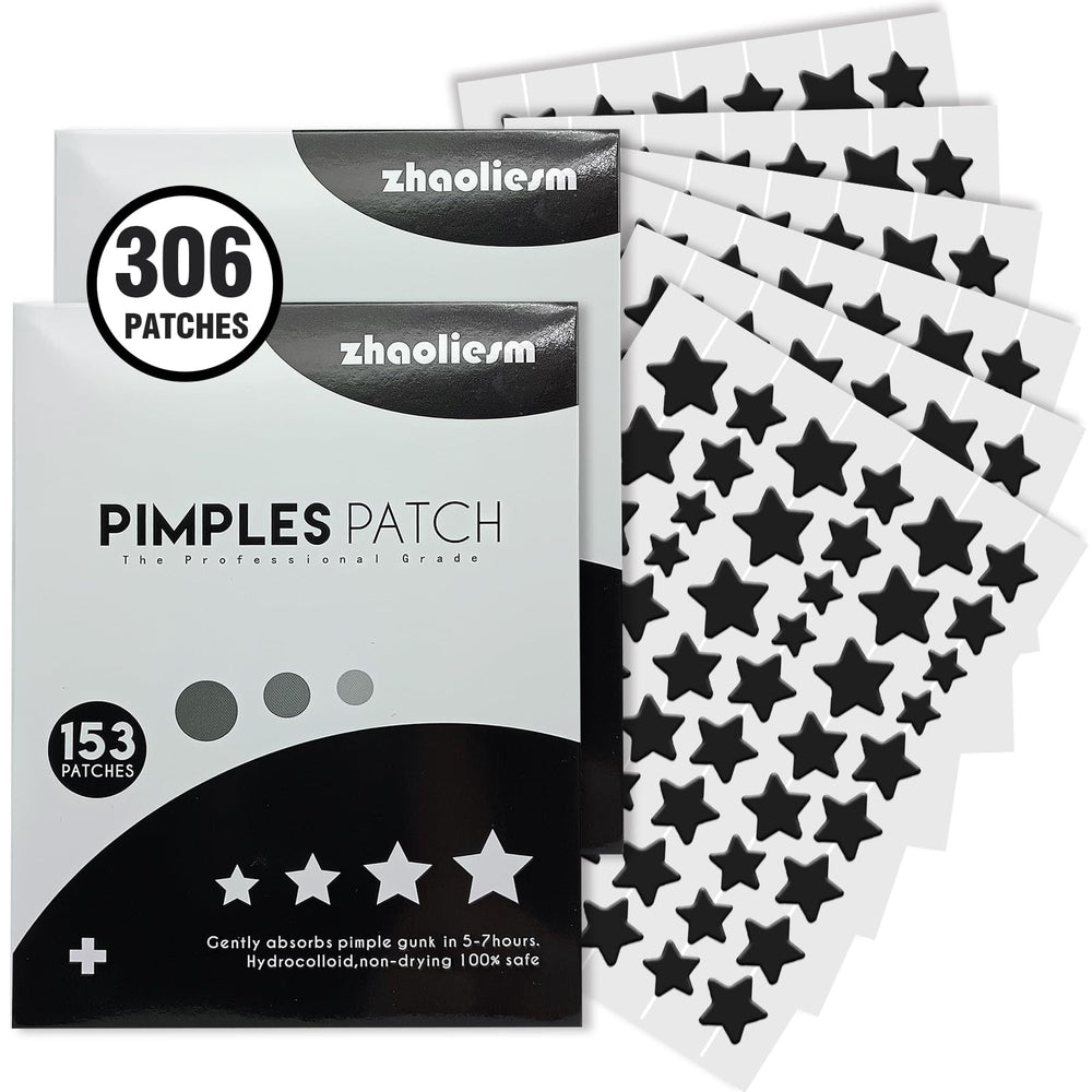 ZHAOLIESM front packaging showing black star patch refill and counts benefit