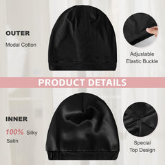 ZHENSILK adjustable elastic buckle detail providing a snug customizable fit