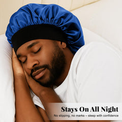 ZHENSILK elastic band detail showing soft milk-silk stretch for secure comfortable fit