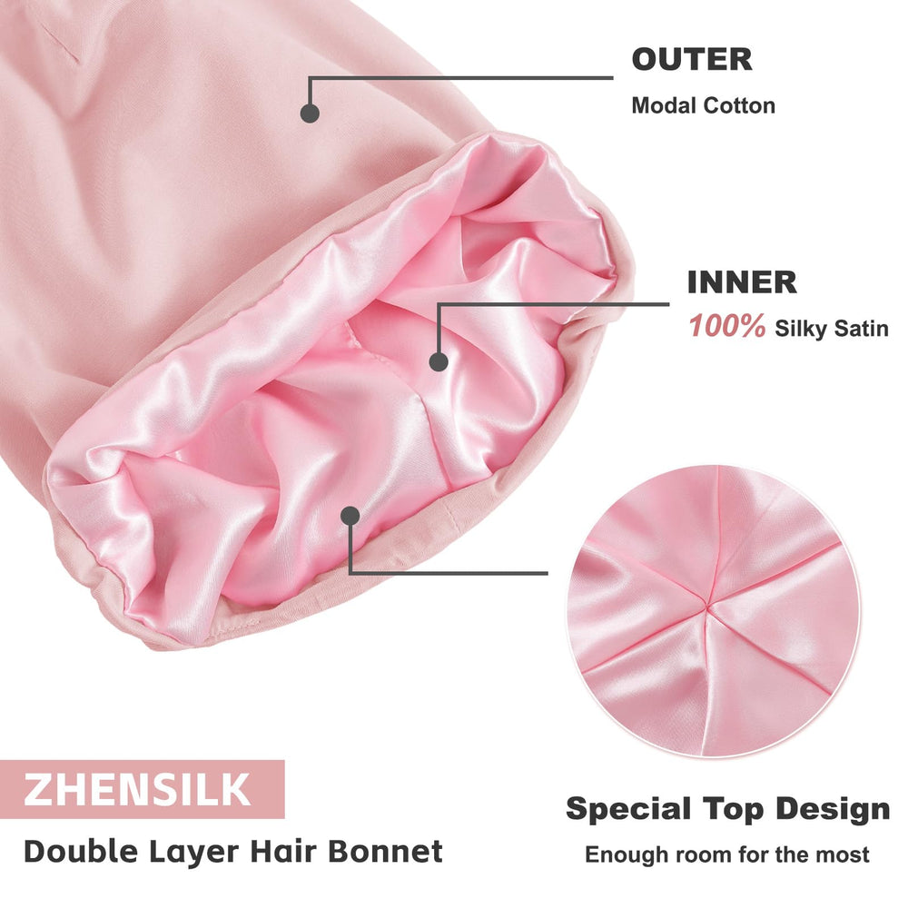 ZHENSILK modal cotton outer texture emphasizing breathability and softness
