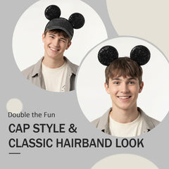 zhezesmila cap style overlay on hat showing versatile styling option