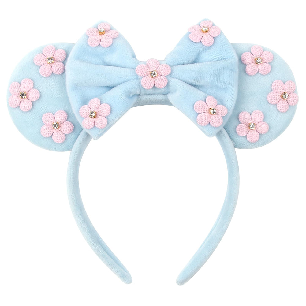 zhezesmila front view headband showing ears and bow, adds playful style
