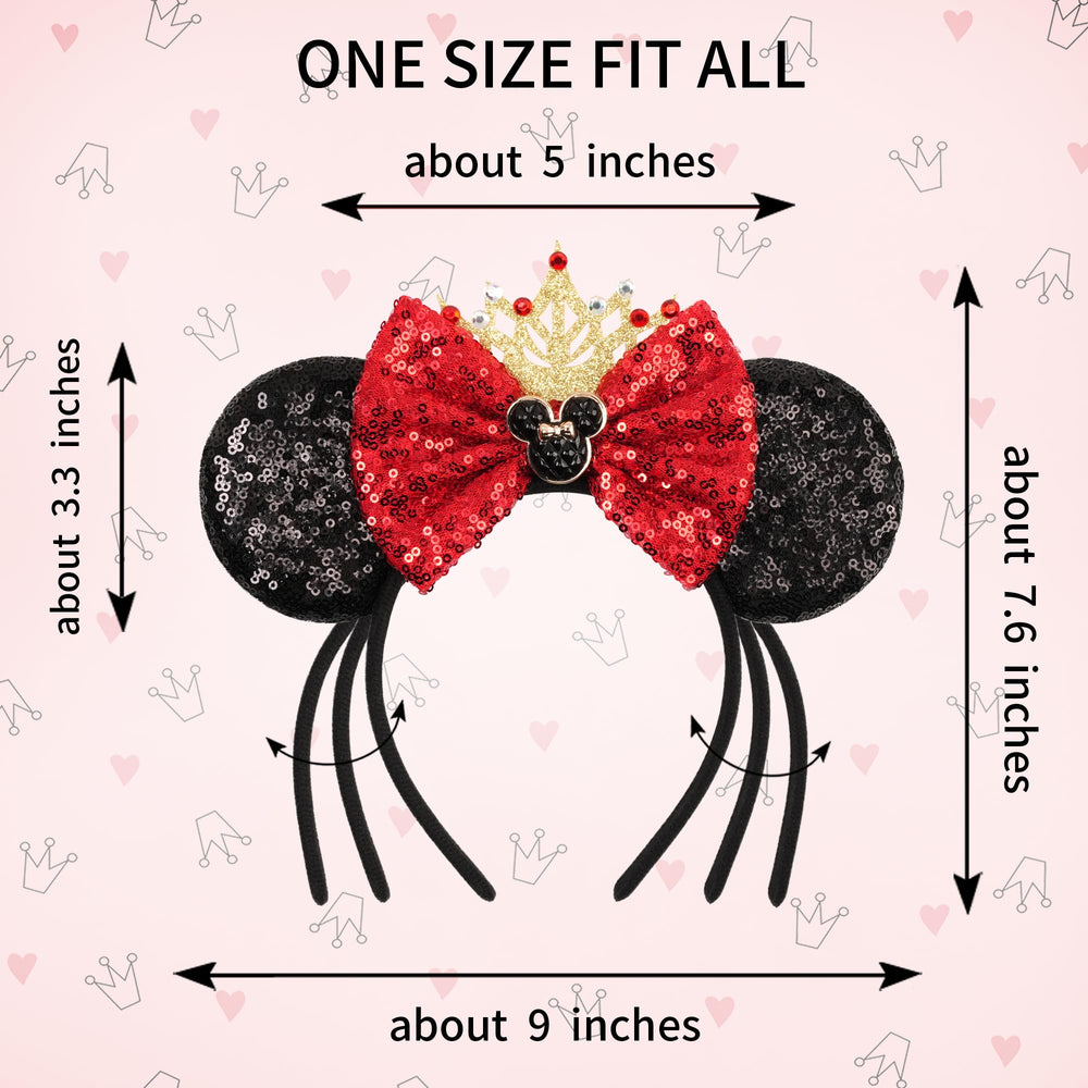 zhezesmila headband next to ruler showing scale and easy portability
