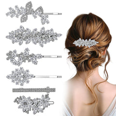 ZhouBoat front packaging showing six-piece rhinestone clip set and gift-ready design
