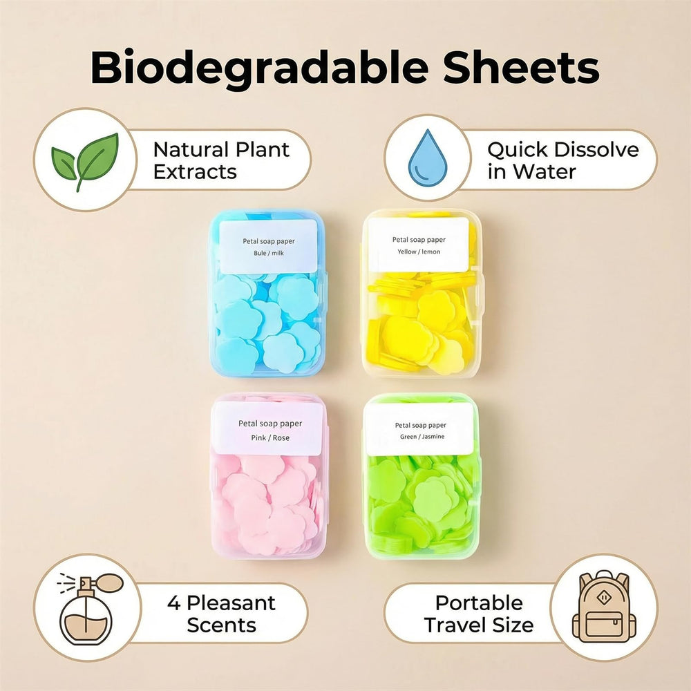 ZHU IN SY sheet in hand forming lather for on-the-go cleansing convenience and hygiene