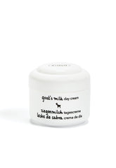 Ziaja goat's milk day cream front packaging showing jar and label for clear identification and benefit