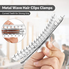 ZIBARBER curved clip profile highlighting contoured fit for head comfort